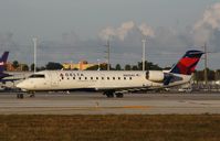 N845AS @ KMIA - CL-600-2B19 - by Mark Pasqualino