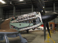 N749DP @ CMA - 1983 Vickers/Supermarine SPITFIRE Mk.XIVe, Rolls Royce GRIFFON 65 V-12 2.050 hp, 5 blade prop, at CAF Museum - by Doug Robertson