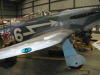 N529SB @ CMA - 1945 Yakovlev YAK-3M, Klimov VK-105PF-2 V-12 1,300 Hp. Note: This is a replica with Micro vortex generators on aluminum vice original wood wings. At CAF Museum. - by Doug Robertson
