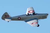 OY-FAE @ EKRK - Fly-past of a very nice KZ IIT aircaft and clearly greetings from the cockpit.