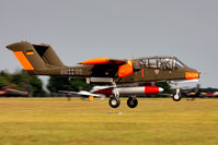 G-BZGK @ EGXW - Love the twin boom arrangement! Great display by this fine aircraft.