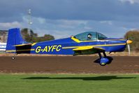 G-AYFC @ BREIGHTON - A lot of work went into restoring this fine aircraft back to the lovely condition apparent now!