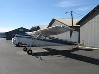 N14PL @ SZP - 1966 Cessna 180H, Continental O-470 230 Hp - by Doug Robertson
