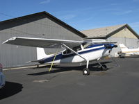 N14PL @ SZP - 1966 Cessna 180H, Continental O-470 230 Hp - by Doug Robertson