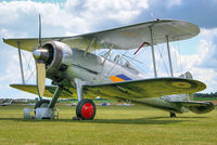 G-AMRK @ EGSU - A Shuttleworth contribution for the display