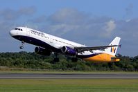 G-OZBU @ EGCC - Off to the sun!!