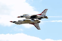 86-0281 @ KNXX - The last Air Show at the former NAS Willow Grove, PA. (with 87-0303)