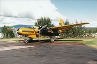 C-GWLT @ YXY - Photograph by Edwin van Opstal with permission. Scanned from a color print. Taken at Whitehose, Yukon, Canada. - by red750