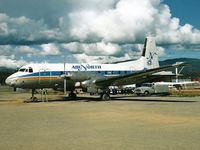 C-FYDU @ CYXY - Photograph by Edwin van Opstal with permission. Scanned from a color print. Taken at Whitehorse, Yukon, Canada. - by red750