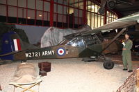 WZ721 - Auster AOP9, c/n: B5/10/45 at Army Flying Museum at Middle Wallop