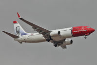 LN-DYI @ GCTS - Norwegian Shuttle's 2010 Boeing 737-8JP, c/n: 40866 - by Terry Fletcher