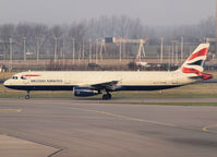 G-EUXM @ AMS - Taxi to the runway of Schiphol Airport - by Willem Göebel