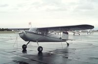 N1910V @ KEUL - Cessna 140 at Caldwell Industrial airport, Caldwell ID - by Ingo Warnecke