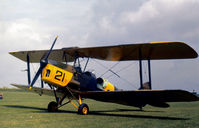 G-AYUX @ EGBK - De Havilland Tiger Moth PG651 at the 1974 Popular Flying Association Rally at Sywell. - by Peter Nicholson