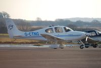G-CTNG @ EGFH - Visiting SR-20 G3. - by Roger Winser