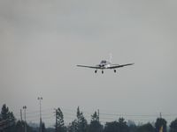 N5800U @ POC - On final to 26L - by Helicopterfriend