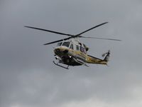 N120LA @ POC - On final over taxiway Sierra for LA County Air Ops helipad #2 - by Helicopterfriend