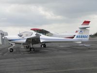 N889DC @ CCB - Parked in transient parking - by Helicopterfriend