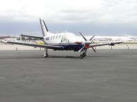 N5BR @ ONT - Covered up and parked on the southside - by Helicopterfriend
