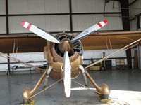 N9381H @ CNO - The Pratt & Whitney R-985 Wasp Junior is a series of nine-cylinder air-cooled radial aircraft engines built from the 1930s to the 1950s, and has a displacement of 985 cu in - by Helicopterfriend