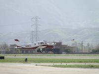 N6EC @ CNO - Taking off from runway 26R - by Helicopterfriend