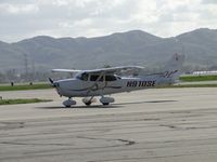 N910SE @ CNO - Taxiing towards the runway - by Helicopterfriend