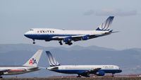 N199UA @ SFO - always a lot of traffic at sfo... - by olivier Cortot