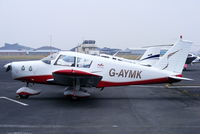 G-AYMK @ EGNH - privately owned - by Chris Hall
