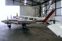 G-FBPL @ EGNH - inside the Fly Blackpool hangar - by Chris Hall
