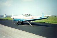 N8798H @ SET - 1947 Ryan Navion N8798H at St. Charles County Smartt Airport, St. Charles, MO. In 1992 this airfield's FAA identifier was 3SZ. - by scotch-canadian