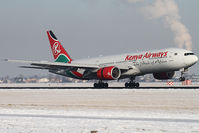 5Y-KYZ @ EHAM - winterday for a hot airline - by Jeroen Stroes