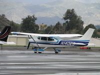 N1402S @ POC - Parked and shutting down - by Helicopterfriend