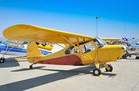 N85440 @ KSNS - Aeronca 7AC on display at 2009 Salinas, CA airshow - by Austyn Clarke