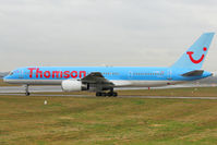 G-OOBJ @ EGBB - Thomson 1993 Boeing 757-2B7, c/n: 27147 - by Terry Fletcher