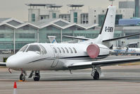 G-EHGW @ EGBB - 2001 Cessna 550 Citation Bravo, c/n: 550-0985 at Birmingham - by Terry Fletcher
