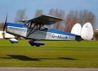G-AKUW @ X4BN - I believe this to be one of only two of type flying in the UK