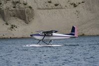 C-FJGQ - Operated by Big Salmon Air. Photo taken at Schwatka Lake - Whitehorse, Yukon Territory, Canada - by Murray Lundberg