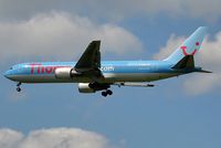 G-OBYB @ EGCC - Finals Rwy 24 - by glider