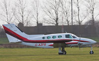 G-AZFR @ EGHR - Departing Goodwood - by John Richardson