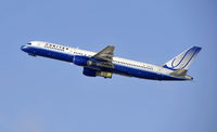 N564UA @ KLAX - Departing LAX on 25R - by Todd Royer