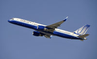 N502UA @ KLAX - Departing LAX on 25R - by Todd Royer