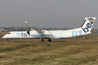 G-JECN @ EGBB - Flybe 2005 De Havilland Canada DHC-8-402Q, c/n: 4120 - by Terry Fletcher