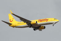 D-ATUA @ GCTS - TUI FLY 2010 Boeing 737-8K5(WL), c/n: 37245