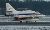 N437FS @ ETNT - BAe A-4N Skyhawk N437FS on the runway of Wittmund AB in the very first daylight. - by Nicpix Aviation Press  Erik op den Dries