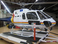 C-FMPP - In hanger on dolly platform - by Stuart Prysunka