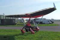 G-CFXX @ EGFH - Visiting Swansea Airport. - by Roger Winser