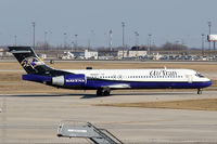 N946AT @ KIND - Taxiing for take-off - by John Meneely