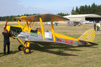 ZK-BLM @ NZWL - checking the engine is still there ! - by Bill Mallinson