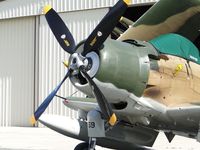 N959AD @ CNO - Wright R-3350-26WA radial engine - by Helicopterfriend