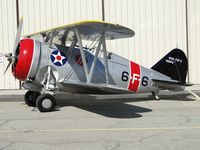 N20FG @ CNO - Parked outside Planes of Fame hanger area. XF3F-3 (internal company designation G-19), 950 hp Wright R-1820-22 radial engine - by Helicopterfriend